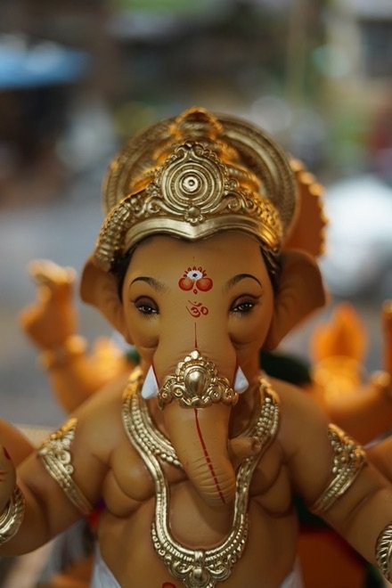श्री गणेश जी का मुखारविंद