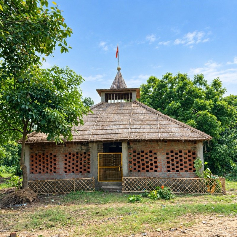 यज्ञस्थल — मंदिर परिसर